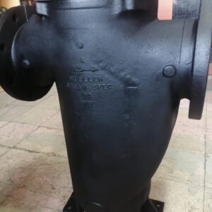 MUELLER 125F Simplex Basket Strainer 6 in. Class 125 FF Flanged End Iron Body