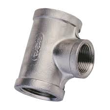 SS Reducer Class 150 Threaded Reducing Tee